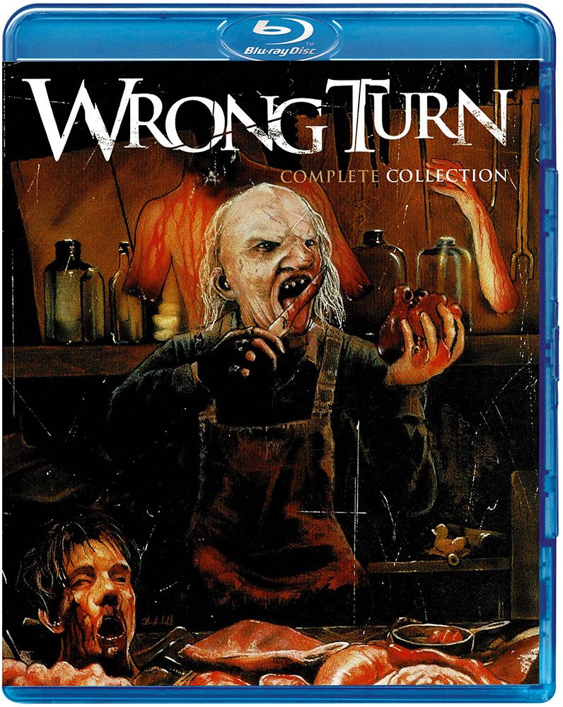 WRONG TURN 1-6 (Blu-Ray) (6Discs) - Limited 1000 Edition - Uncut