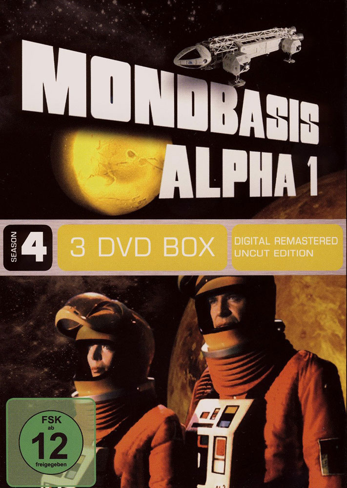 MONDBASIS ALPHA 1 - Season 4 (3DVD) - Digital Remastered Uncut Edition